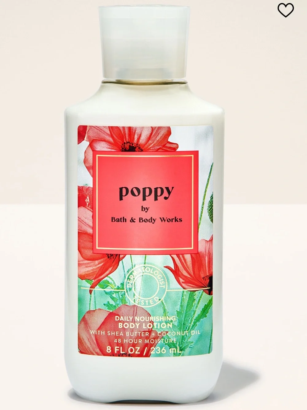 Bath & Body Works Poppy Body Care 3 Pieces Set Full Size